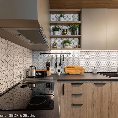 アパート Luxury & Unique - Center Apt. - 3bdr & 2 Baths